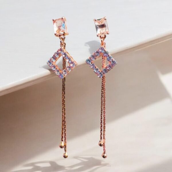 Exclusive earrings delicate and elegant with a modern twist