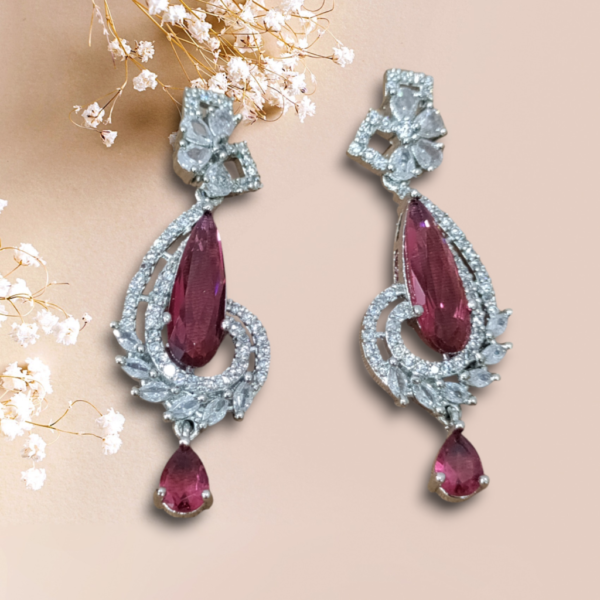 Exclusive AD drop earrings