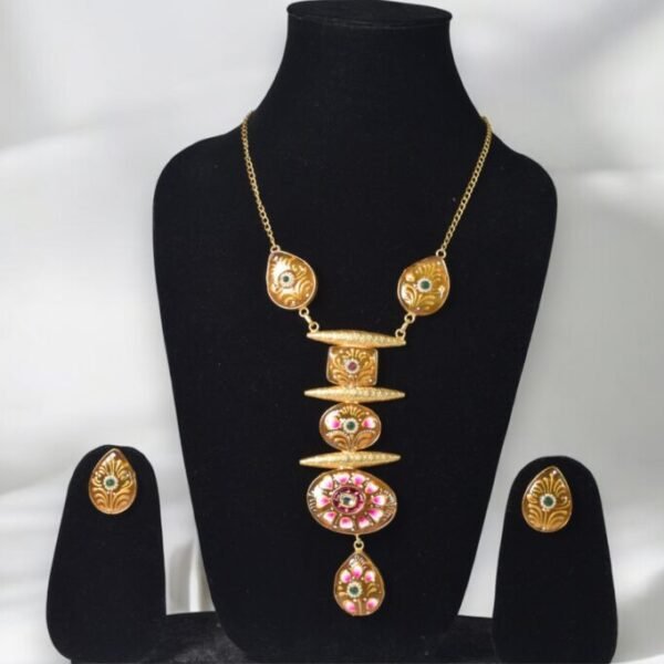 Chromatic Cascade Necklace