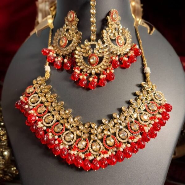 Royal Red Necklace Set